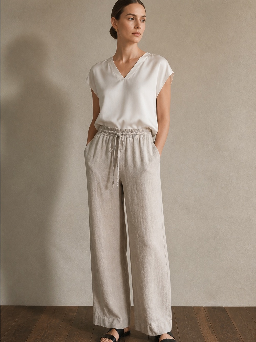 Charter Club Linen Pants